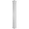 Ekena Millwork Craftsman Classic Square Non-Tapered Shaker Fretwork Column w/ Prairie Capital & Prairie Base CC0809ENSHKPRPR - alternate 1